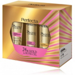 Perfecta 24K Gold & Rose Set n&auml;ohoolduskomplekt (75g n&auml;okoorija + 200ml toonik + 200ml meigieemaldaja) - 1 tk.