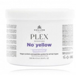 Kallos Plex No Yellow Hair Mask kollaseid toone neutraliseeriv mask blondidele / hallidele juustele - 500 ml.