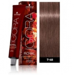 Schwarzkopf Professional Igora Royal Opulscence professionaalne juuksev&auml;rv 60 ml - 7-48 Powder Blush