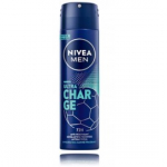 Nivea Men Ultra Charge Anti-Perspirant 72H pihustatav antiperspirant meestele - 150 ml.