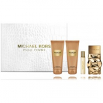 Michael Kors Pour Femme komplekt naistele (100 ml EDP + 10 ml EDP + 100 ml du&scaron;igeel + 100 ml kehakreem) - Komplekt