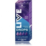 Schwarzkopf Live Drops poolp&uuml;siv juuksev&auml;rv - Orchid Purple