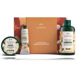 The Body Shop Almond Milk Big kehakomplekt (30 ml k&auml;tekreem + 50 ml kehav&otilde;i + 60 ml du&scaron;ikreem) - Komplekt