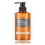Kundal Honey & Macadamia Body Wash Pink Grapefruit kehapesuvahend - 500 ml.
