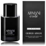 Giorgio Armani Code (Black Code) EDT meestele - 50 ml. taast&auml;idetav anum