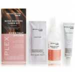 Revolution Haircare Plex Bond Restore Toner Kit juuksev&auml;rvi t&auml;iustamiseks - Chestnut