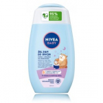 Nivea Baby 2in1 &scaron;ampoon ja du&scaron;igeel beebidele - 200 ml.