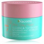 Nacomi Vegan Pink Clay puhastav n&auml;omask kuivale nahale 50 ml