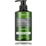 Kundal Tea Tree & Macadamia Deep Cleansing Shampoo White Musk &scaron;ampoon rasusele peanahale ja juustele - 500 ml.