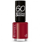 Rimmel 60 Seconds Super Shine Nail Polish kiiresti kuivav k&uuml;&uuml;nelakk - 320 Rapid Ruby