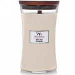 WoodWick White Teak l&otilde;hnak&uuml;&uuml;nal - 609,5 g.
