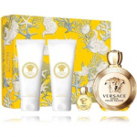 Versace Eros Pour Femme komplekt naistele (100 ml. EDP + 5 ml. EDP + 100 ml. kehakreem + 100 ml. du&scaron;igeel) - Komplekt
