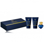 Versace pour Femme Dylan Blue komplekt naistele (5 ml EDP + 25 ml ihupiim + 25 ml du&scaron;igeel)