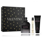 Valentino Uomo Born In Roma komplekt meestele (100 ml EDT + 15 ml EDT + 75 ml du&scaron;igeel) - 1 tk.