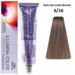 Wella Professionals Illumina professionaalne juuksev&auml;rv 60 ml -  6/16 - Dark Ash Violet Blonde