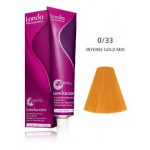 Kadus / Londa Professional Extra-Rich Creme Permanent professionaalne juuksev&auml;rv 60 ml - 0/33 - Intense Gold Mix