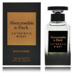 Abercrombie & Fitch Authentic Night Man EDT parf&uuml;&uuml;m meestele - 100 ml.