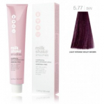 MilkShake Smoothies Semi Permanent Color juuksev&auml;rv - 5.77/5VV Light Chestnut Intense Violet