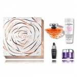 Lancome Tresor Komplekt naistele (100 ml. EDP ​​+ 50 ml. puhastuspiim + 7 ml. seerum + 15 ml. koor) - Komplekt