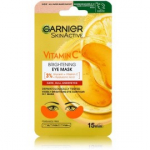 Garnier Skin Naturals Vitamin C Brightening Eye Mask helendav lehtsilmamask - 1 tk.