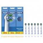 Oral-B Pro Precision Clean vahetatavad elektrilised hambaharjapead - 6 tk.
