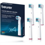 Beurer Clean Brush Heads vahetatavad elektrilised hambaharja pead - 4 tk.