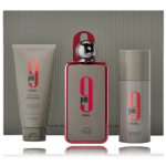 Afnan 9 PM Rebel komplekt meestele ja naistele (100 ml EDP + 150 ml deodorant + 150 ml du&scaron;igeel) - Komplekt