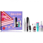 Benefit Glam A Grams Set kosmeetikakomplekt (kulmuvaha 6 ml + ripsmetu&scaron;&scaron; 8,5 g + huulepulk 6 ml + jumestuskreem 7,5 ml + &otilde;li 19 ml) - 1 tk.