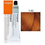 L'oreal Professionnel Majirel professionaalne juuksev&auml;rv 50 ml - 7,43 - Medium Blonde Copper Gold