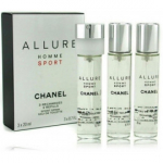 Chanel Allure Homme Sport EDT meestele - 3x20 ml. papildymas