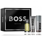 Hugo Boss Bottled komplekt meestele (100 ml EDT + 100 ml du&scaron;igeel + 150 ml pihustatav deodorant) - Komplekt