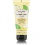 I Love Elderflower Fizz Scented Hand & Nail Cream k&auml;te- ja k&uuml;&uuml;nekreem - 100 ml.
