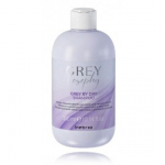 Inebrya GreyLosophy Grey By Day Butter tooniv &scaron;ampoon loomulikult hallidele / pleegitatud juustele - 300 ml.
