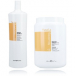Fanola Nourishing Set komplekt juustele (1000 ml &scaron;ampoon + 1500 ml mask) - Komplekt