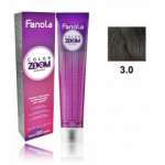 Fanola Color Zoom juuksev&auml;rv 100 ml. - 3.0 Dark Chestnut