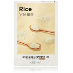Missha Airy Fit Sheet Mask Rice kangasmask riisi ekstraktiga - 1 tk.