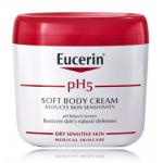 Eucerin pH5 Soft Body Cream &otilde;rn kreem kuivale ja tundlikule kehanahale - 450 ml.