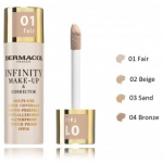 Dermacol Infinity Make-up & Corrector SPF15 meigip&otilde;hi - peitekreem - 02 Beige