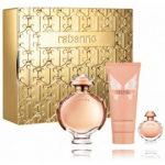 Paco Rabanne Olympea komplekt naistele (80 ml EDP + 6 ml EDP + 100 ml ihupiim)