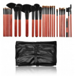 Mimo Tools for Beauty Makeup Brush Cherry & Black meigipintslite komplekt 28 tk
