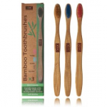 Xpel Xoc Bamboo Toothbrush bambusest hambahari - 3 tk.