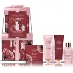 The Luxury Bathing Company Rose & Peony komplekt (pesuvahend 50 ml + kreem 50 ml + k&auml;tekreem 50 ml + k&auml;sn + p&auml;rlid 80 g) - 1 tk.