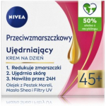NIVEA Anti-wrinkle + Firming Day Cream 45+ p&auml;evane kortsudevastane n&auml;okreem - 50 ml.