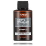 Kundal Honey & Macadamia Shampoo White Musk &scaron;ampoon k&otilde;ikidele juukset&uuml;&uuml;pidele - 100 ml.