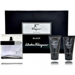 Salvatore Ferragamo F By Ferragamo Pour Homme Black komplekt meestele - 1 tk.
