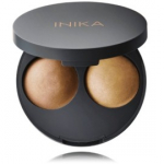 Inika Organic Baked Contour Duo n&auml;o kontuurimise palett - Teak