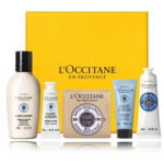 L'Occitane En Provence kehakomplekt (75 ml du&scaron;ikreem + 10 ml jalakreem + 50 g seep + 20 ml kreem + 30 ml k&auml;tekreem) - Komplekt