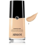 Giorgio Armani Luminous Silk Foundation valgustpeegeldav vedel jumestuskreem - 2 Fair Neutral Golden