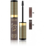 Eveline Brow & Go! Eyebrow Mascara kulmutu&scaron;&scaron; 6 ml - Transparent