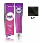 Fanola Color Zoom juuksev&auml;rv 100 ml. - 4.71 Cold Brown Chestnut